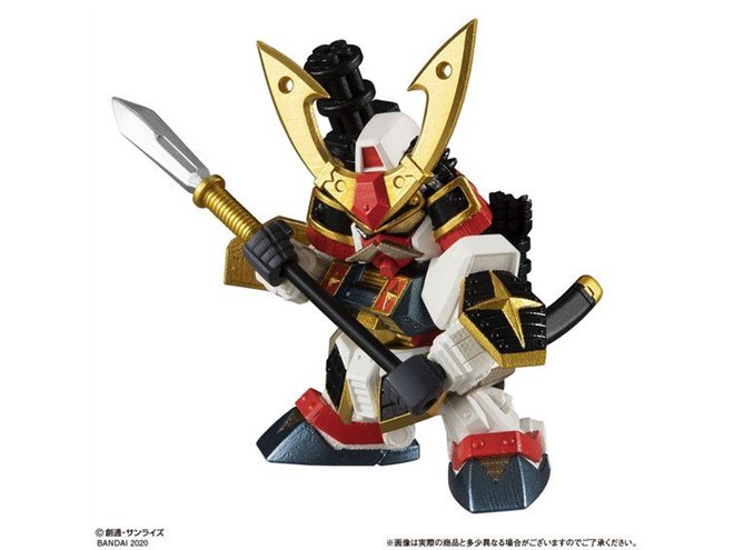 SDガンダム SD戦国伝」将頑駄無＆ハリマオが「ガシャポン戦士f EX