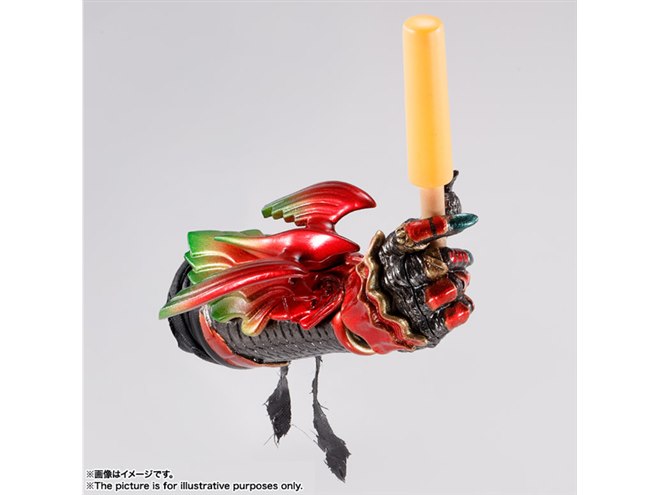 仮面ライダーオーズ」アンクを新規造形で立体化、アイスやスマホ型端末