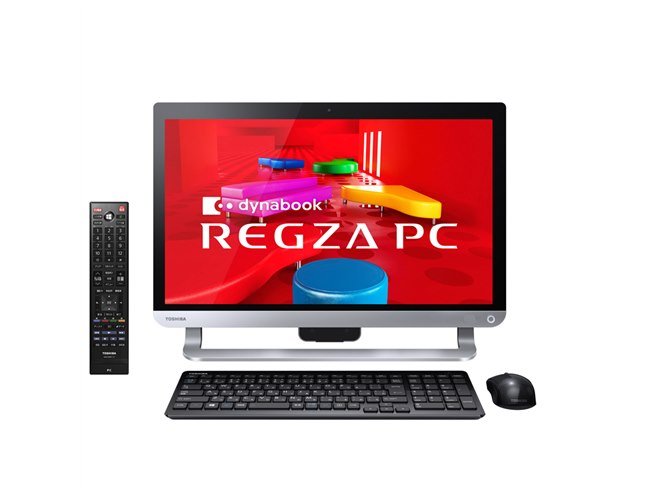 東芝、新デザインのフルHD液晶一体型「REGZA PC」2013夏モデル - 価格.com