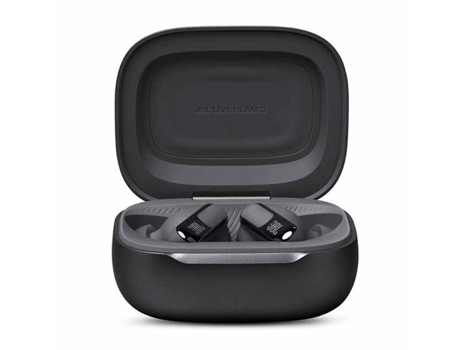 スマート充電ケース付き完全ワイヤレスイヤホン「JBL LIVE BEAM 3