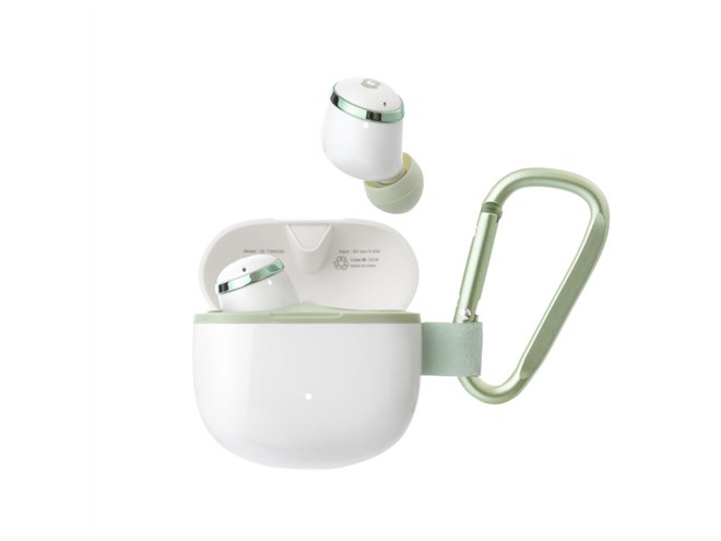 GLIDiC、ストラップ＆カラビナ付きケースを備えた完全ワイヤレス