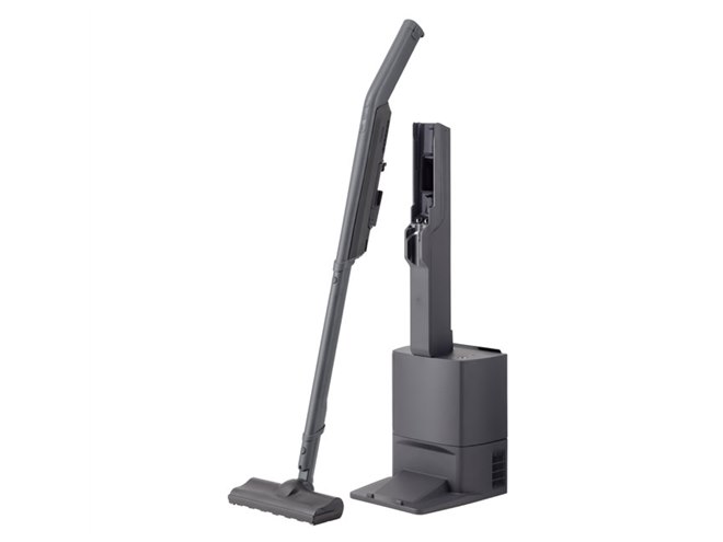 東芝、自動ゴミ収集機能付きのコードレススティック掃除機「VC-SL130DS