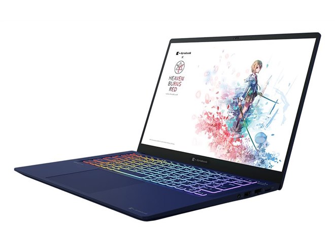 Dynabook、「ヘブンバーンズレッド」とコラボした価格.com限定モデルの