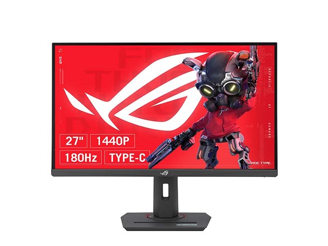 ASUS、180Hzで駆動する27型WQHDゲーミングモニター「ROG Strix XG27ACS