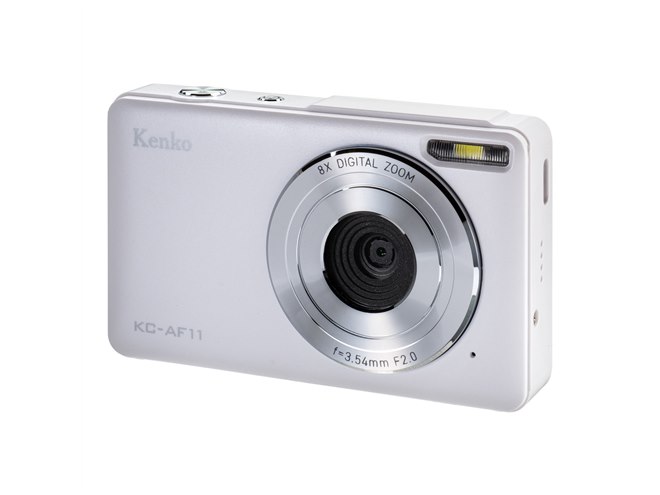 ケンコー、9,680円の約500万画素デジタルカメラを11月15日に発売
