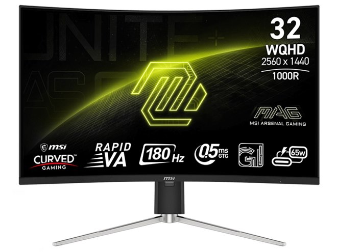 MSI、RAPID VAパネル採用の31.5型WQHDゲーミングモニターを本日11月28