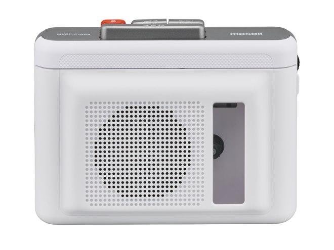 マクセル、スピーカー付き充電式ポータブルカセットプレーヤー「MXCP