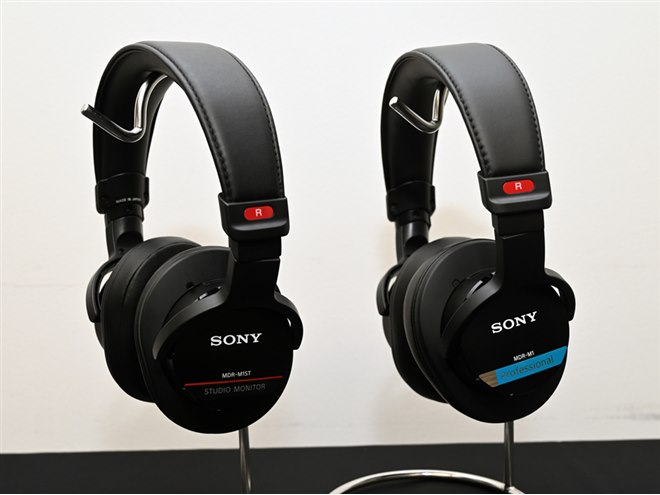 ソニー、密閉型スタジオモニターヘッドホン「MDR-M1」を日本国内でも