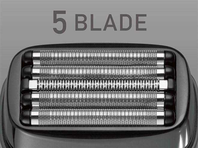 コイズミ、シームレスデザインを採用したUSB充電式メンズシェーバー4