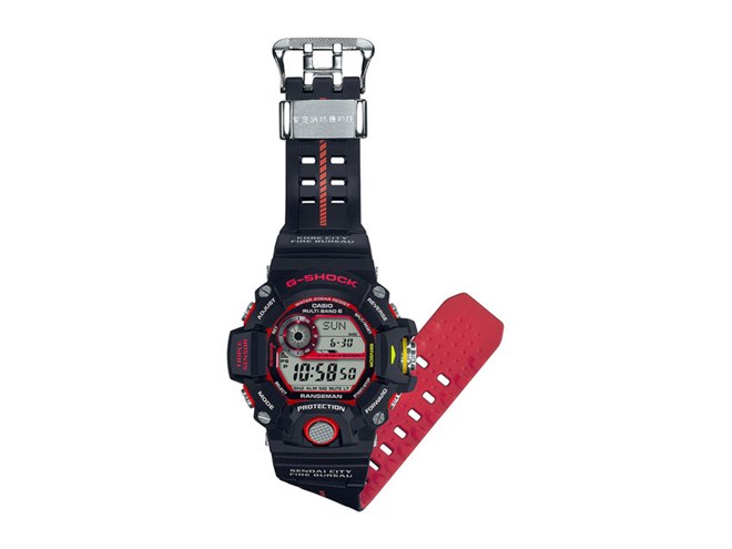 カシオ、「G-SHOCK」緊急消防援助隊コラボモデルの発売時期を7月へ変更