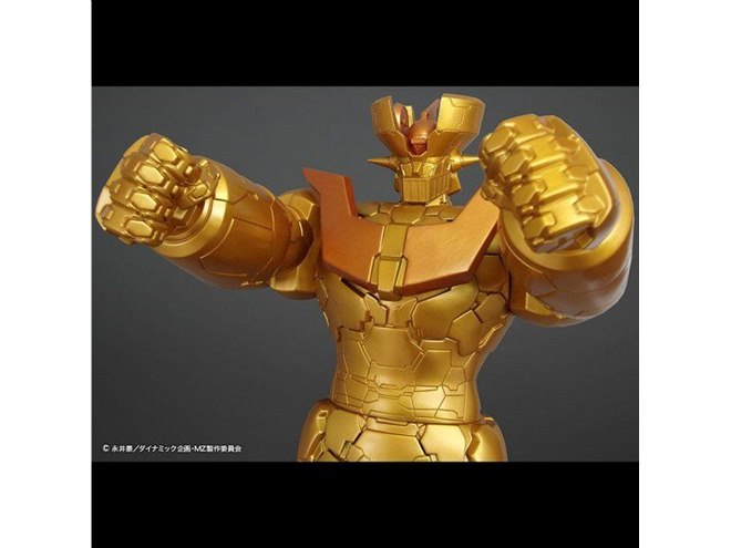 全高約60cm、ゴールドの「マジンガーZ」がジャンボソフビフィギュアに
