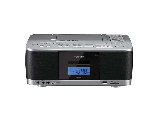 東芝、キーコントロール機能を搭載したCDラジカセ「TY-CDW990」「TY