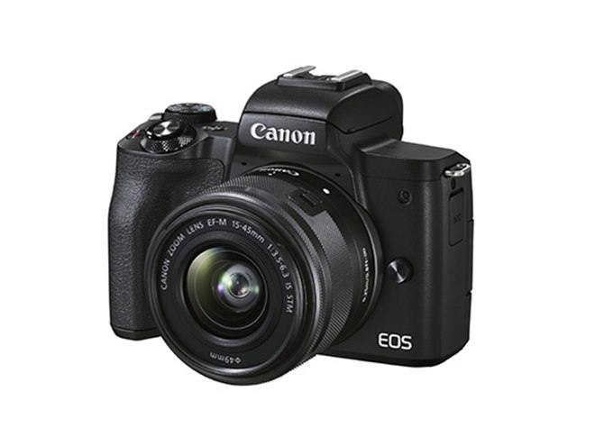 キヤノン、エントリーユーザー向けミラーレスカメラ「EOS Kiss M2
