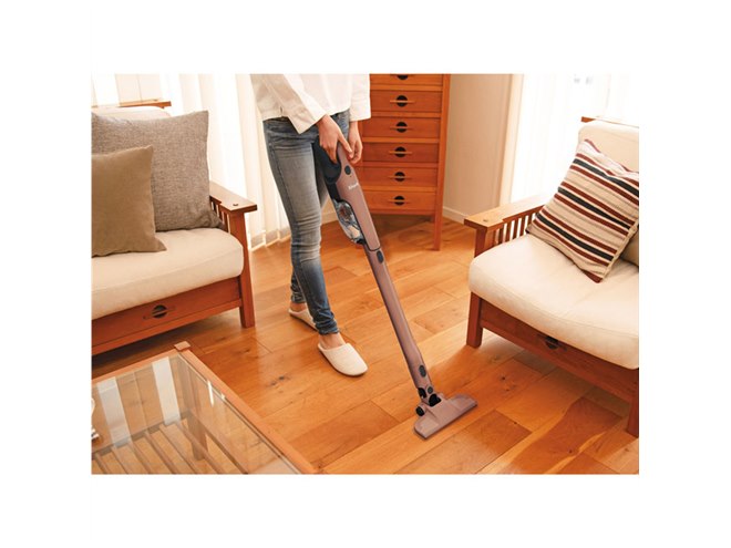 Shark、デュアルサイクロン搭載のコードレスクリーナー「CH966J