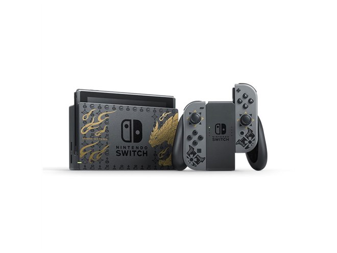 任天堂、モンスターハンターライズ特別仕様の「Nintendo Switch」を3