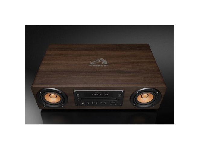 ビクター、CD15枚分のJAZZ音源を内蔵した一体型ウッドコーンオーディオ