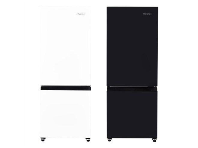 ハイセンス、2段式スライドケース冷凍室を採用した162L冷蔵庫「HR-D16F