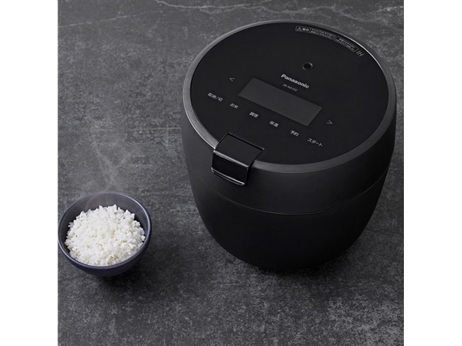 パナソニック、省スペースで設置しやすい5合炊き圧力IHジャー炊飯器を
