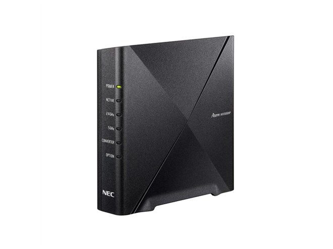 NEC、6ストリーム「Aterm WX5400HP」などWi-Fi 6ルーター3機種を本日2