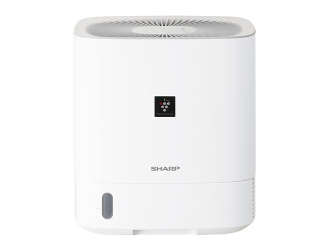 シャープ、物干しラック下に置ける「プラズマクラスター衣類乾燥除湿機