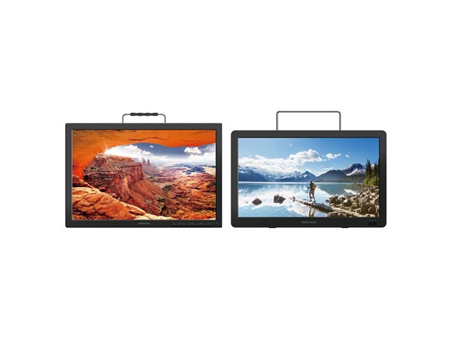 14型が11,880円、ゲオ限定「バッテリー内蔵ポータブルテレビ」2機種が