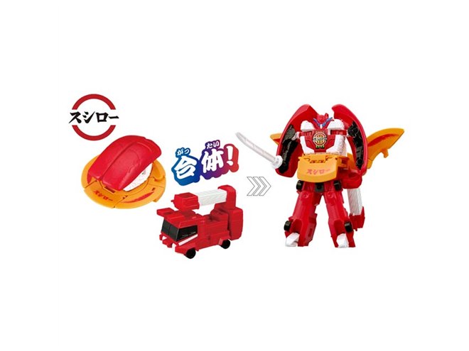 スシロー×バンダイ「ユニトロボ マグロスシファイヤーエンジン」が本日