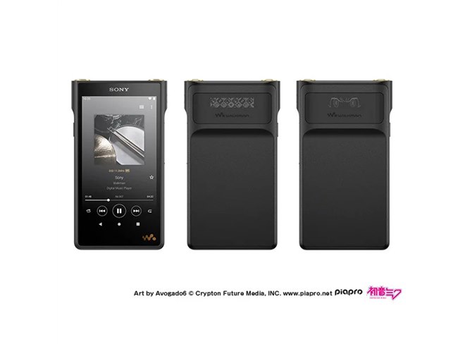 ソニー、「初音ミク」オリジナルデザインを刻印したウォークマン3機種