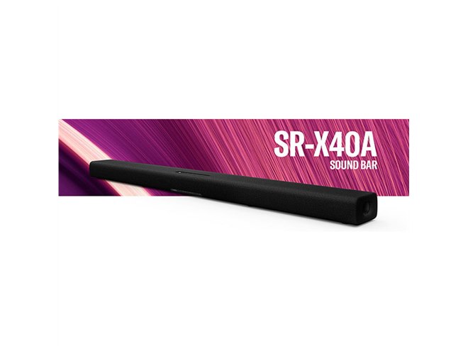 ヤマハ、イネーブルドスピーカー搭載サウンドバー「SR-X40A」を本日11