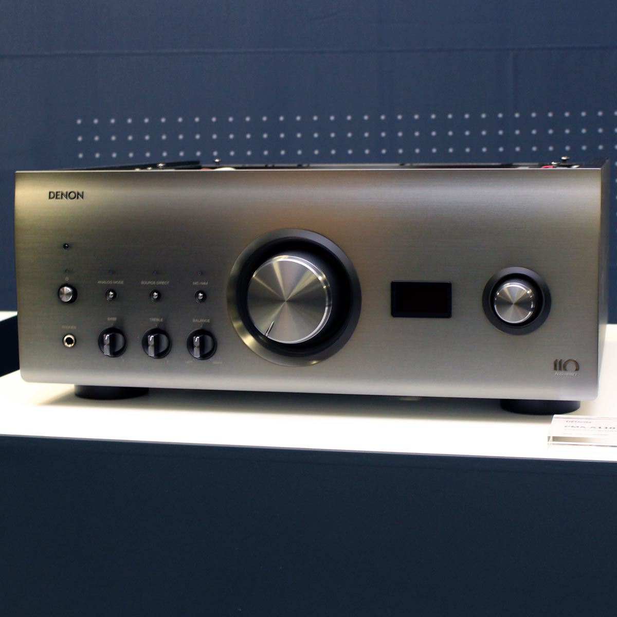 デノン110周年記念！ 4つのアニバーサリーモデル「A110」シリーズが