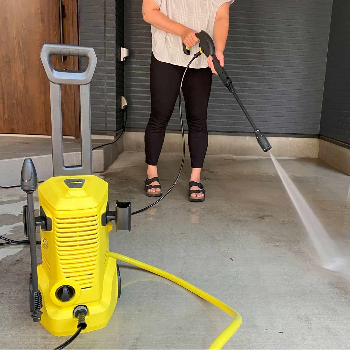 ケルヒャーの高圧洗浄機「K2 Upright」の魅力！ 3年ものの頑固な汚れが