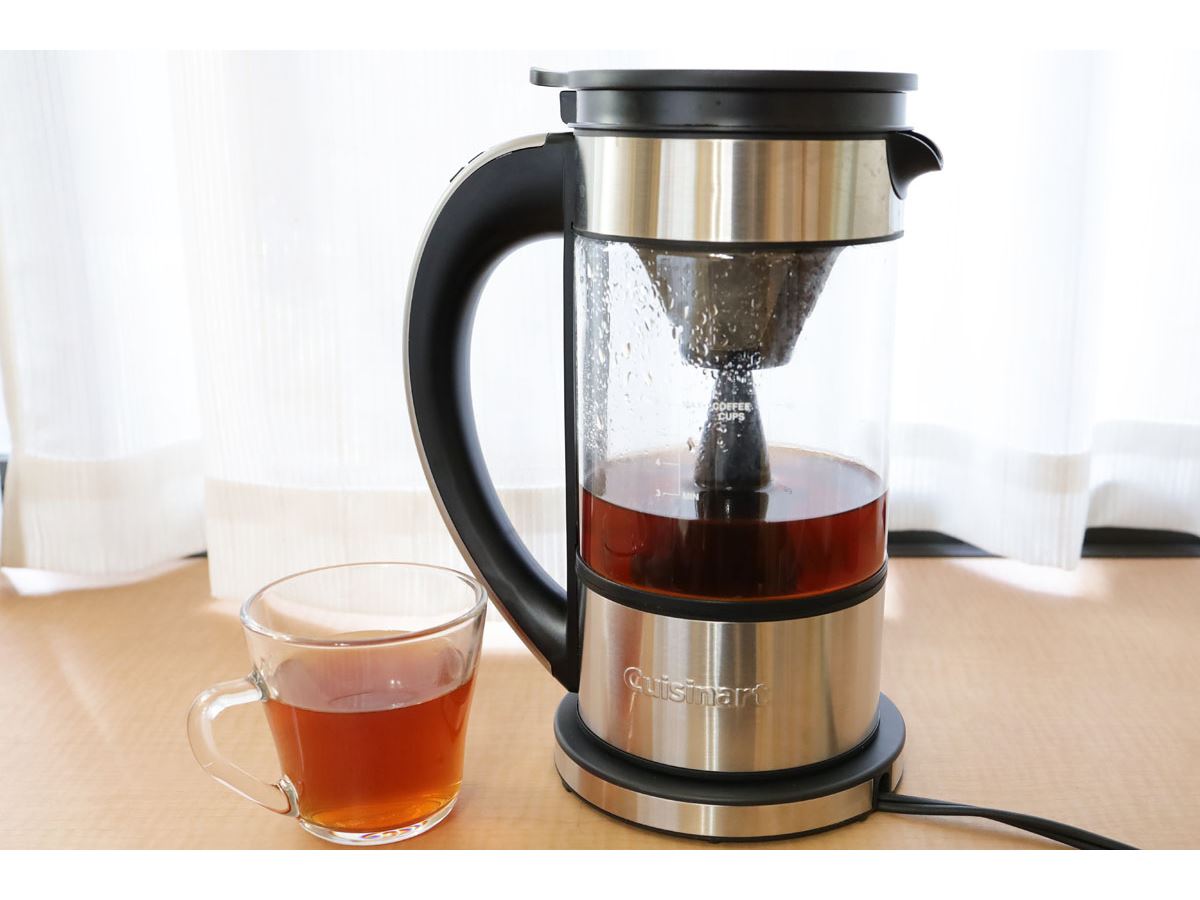 クイジナートの「ファウンテン コーヒーメーカー」はお茶がうまい