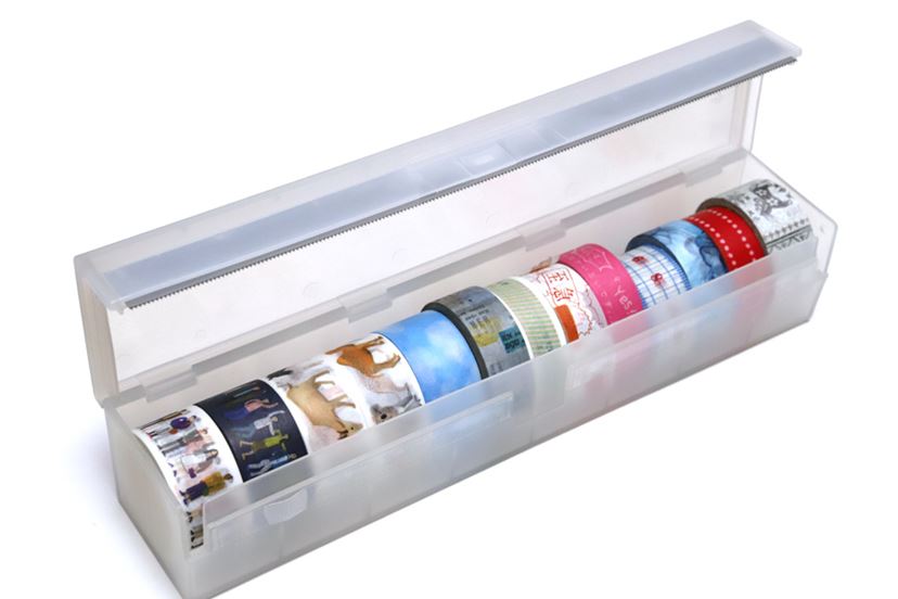 無印良品のラップケースが実は「マスキングテープ」収納に最適だった