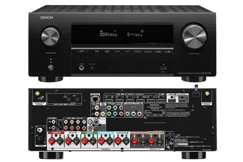 デノンから税込10万円以下で買える8K/60p対応AVアンプ「AVR-X2700H