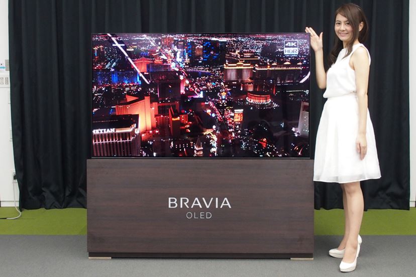 ソニーが有機ELテレビ「BRAVIA A1」など映像関連新製品を一挙発表