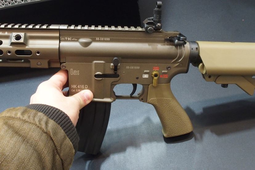 次世代電動ガン「DELTA HK416」の姿も！ 「東京マルイフェスティバル