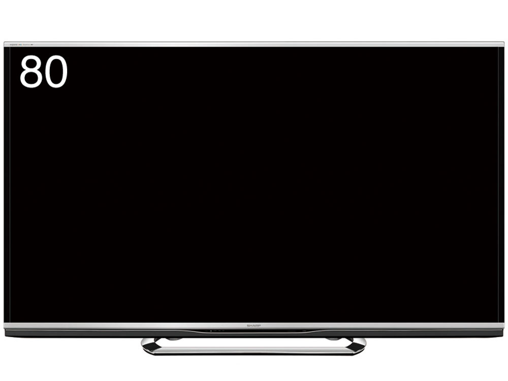 シャープ AQUOS クアトロン 3D LC-80XL9 [80インチ] 価格比較 - 価格.com