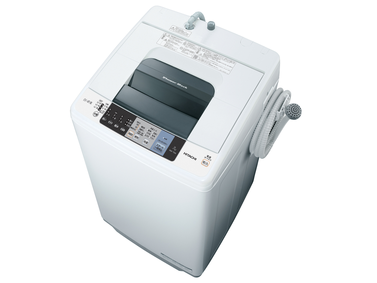 日立 シャワー浸透洗浄 白い約束 NW-7WY 価格比較 - 価格.com