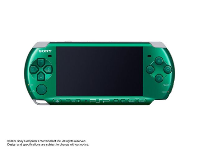 SIE PSP プレイステーション・ポータブル スピリティッド・グリーン