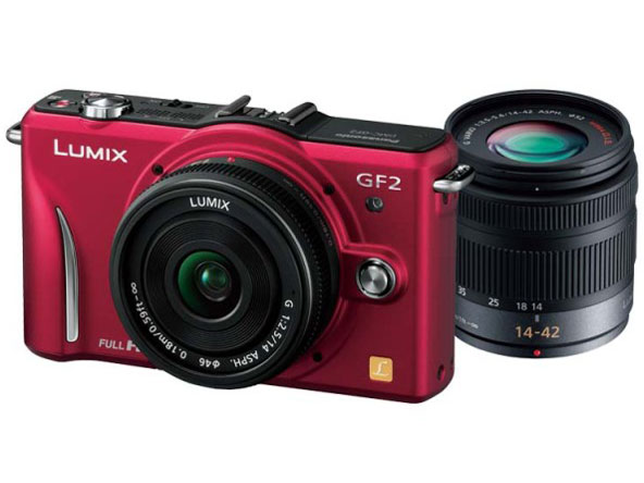 パナソニック LUMIX DMC-GF2W-K ダブルレンズキット [エスプリブラック
