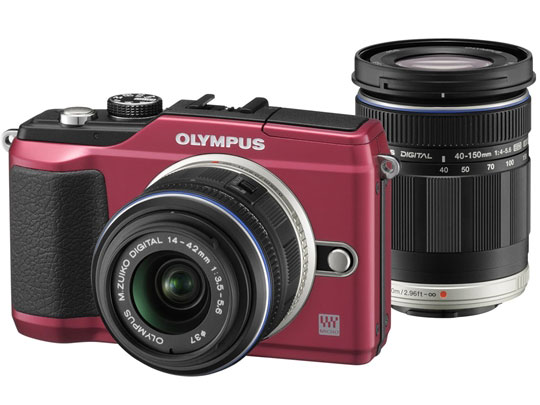オリンパス OLYMPUS PEN Lite E-PL2 ダブルズームキット [シャンパン