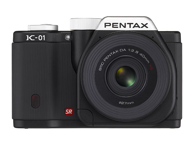 ペンタックス PENTAX K-01 ズームレンズキット [ブラック×イエロー