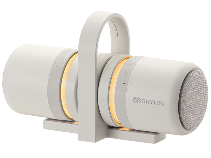 リズム MAGSPEAKER DUO 9YYA30RH08 [ライトグレー] 価格比較 - 価格.com