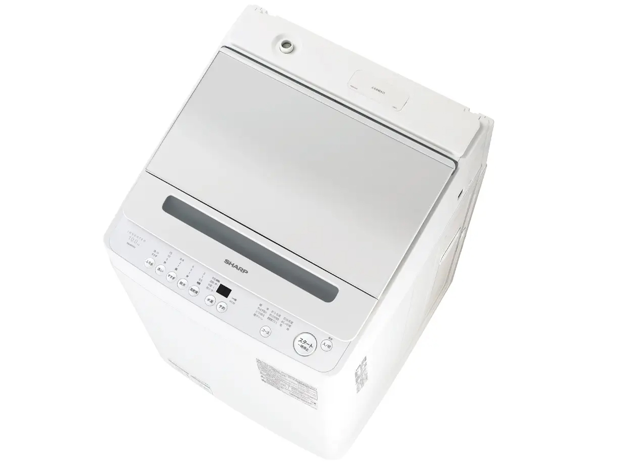 シャープ 穴なし槽 ES-GV10H-S [シルバー系] 価格比較 - 価格.com