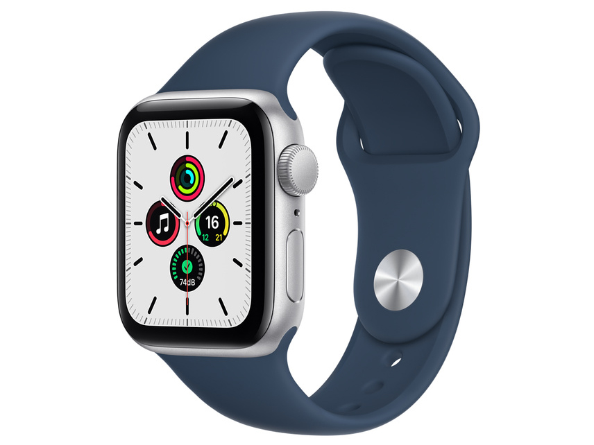 Apple Apple Watch SE GPSモデル 40mm MKNY3J/A [アビスブルースポーツ