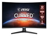 MSI、湾曲率1000Rの31.5型ゲーミングディスプレイ「Optix G321C