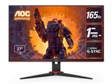 AOC、IPSパネル搭載で165Hz/1ms駆動に対応した23.8型/27型ゲーミング