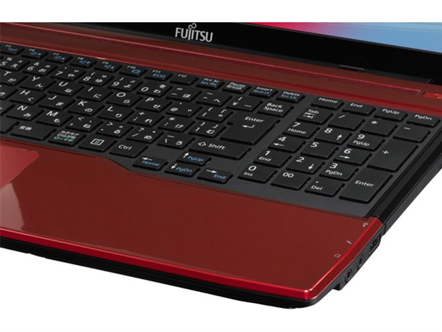 FMV LIFEBOOK AH53/S FMVA53SR [ルビーレッド]の製品画像 - 価格.com