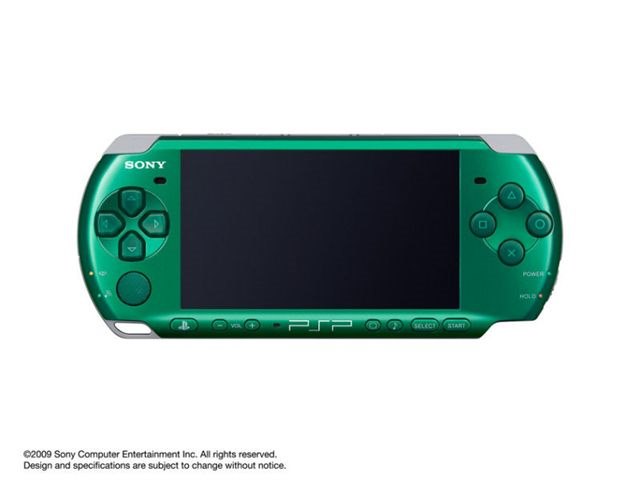PSP プレイステーション・ポータブル スピリティッド・グリーン PSP