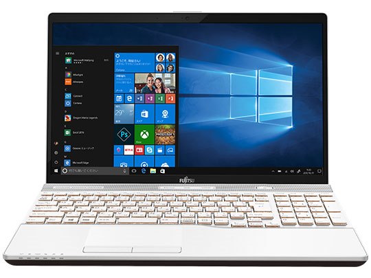 FMV LIFEBOOK AH53/C2 FMVA53C2W [プレミアムホワイト]の製品画像