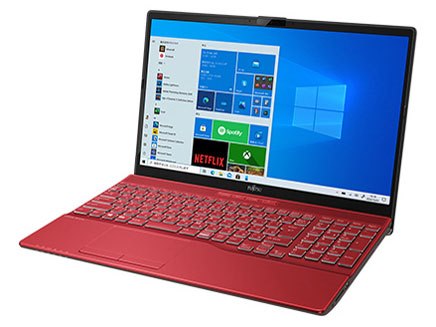 FMV LIFEBOOK AH43/E3 FMVA43E3R [ガーネットレッド]の製品画像 - 価格.com
